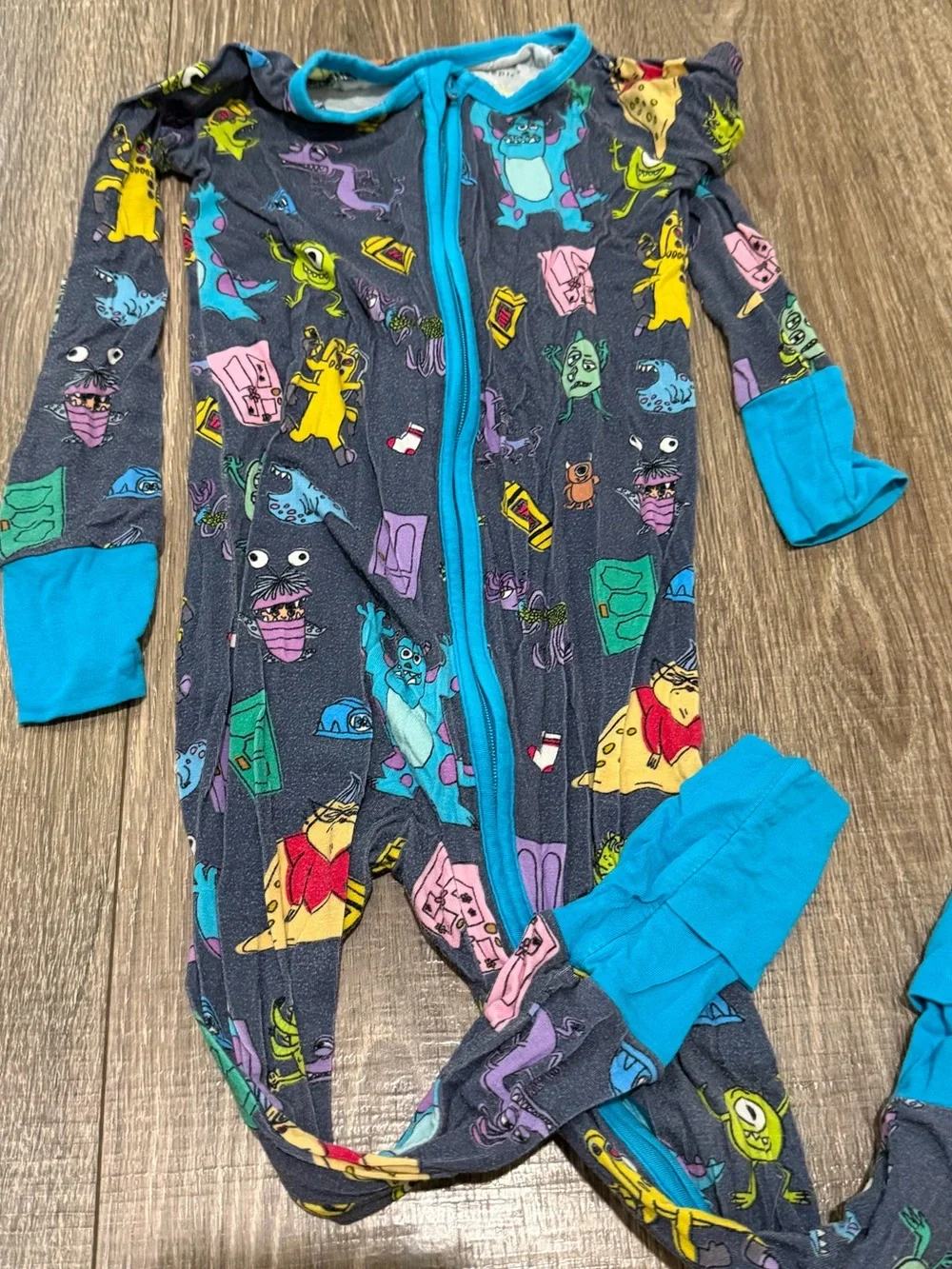 Little Sleepies Monsters Inc. Zippies 18-24 Month